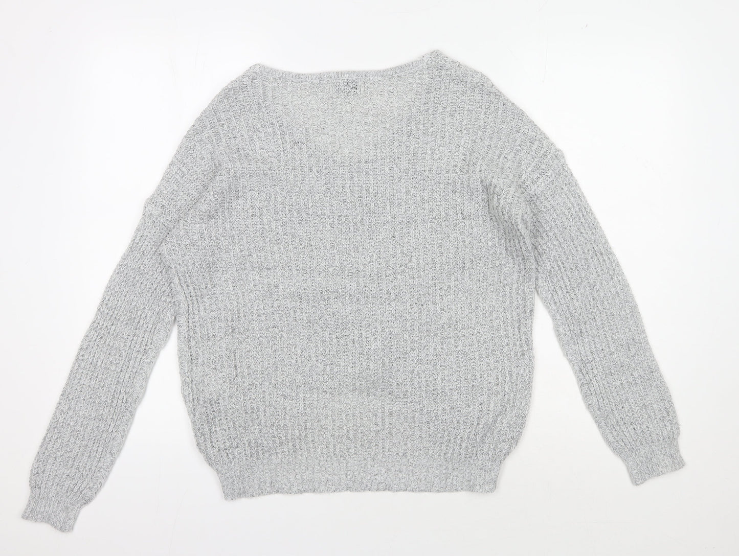 Jacqueline de Yong Grey Women’s Pullover Jumper M