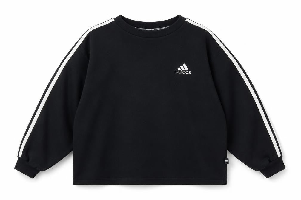Mens UK M Classic adidas Black Pullover Sweatshirt