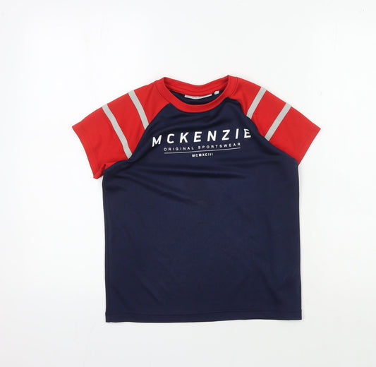 McKenzie Boys Multicoloured T-Shirt, 8-9 Years, Sports Style