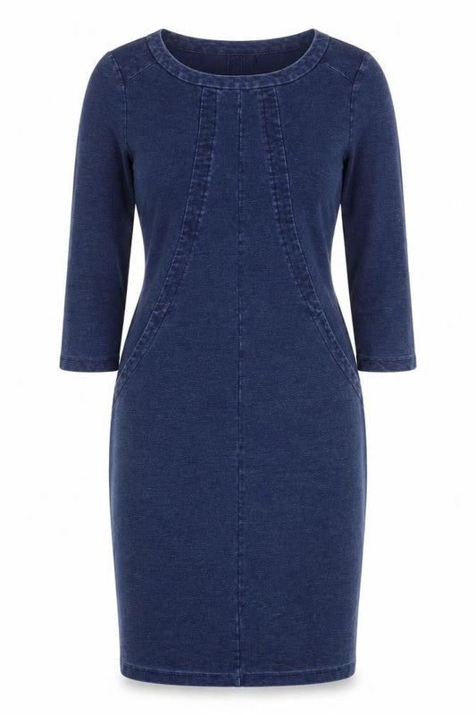 Boden Women's Blue Denim Dress - Size Unknown