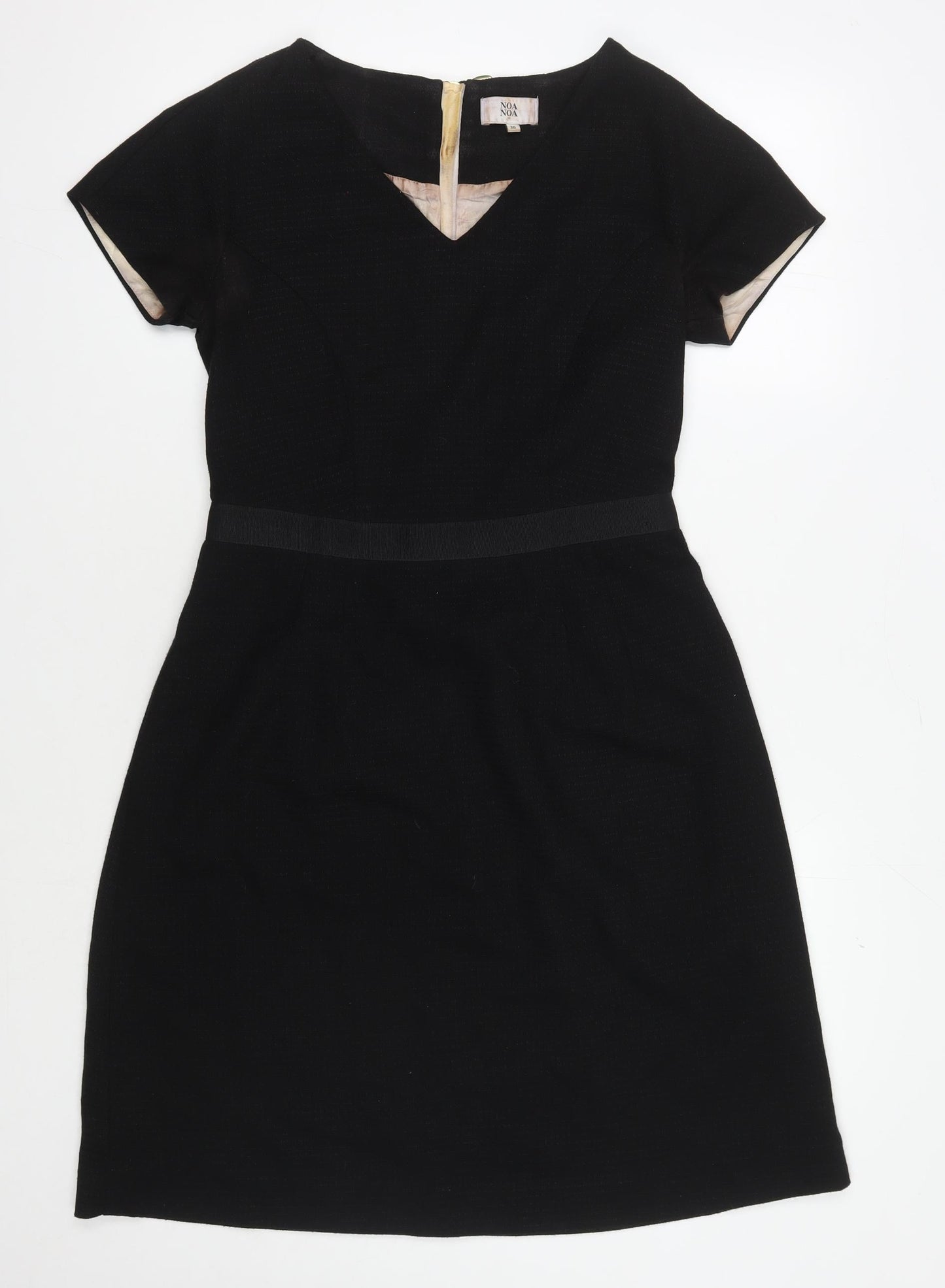 Noa Noa Women's Black Zip Dress Size 8