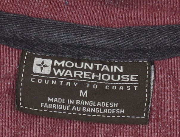 Mountain Warehouse Men's Red Full Zip Sweatshirt M