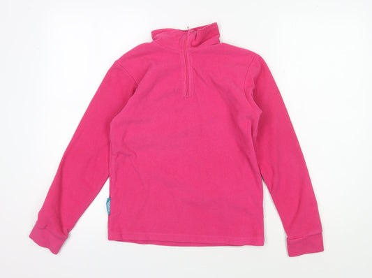 Mountain Warehouse Girls Pink Fleece Jacket 11-12 Years