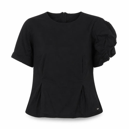 Womens UK Size XS DKNY Black  Blouse
