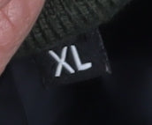 Superdry Men's Green XL Puffer Jacket with Zipped Pockets