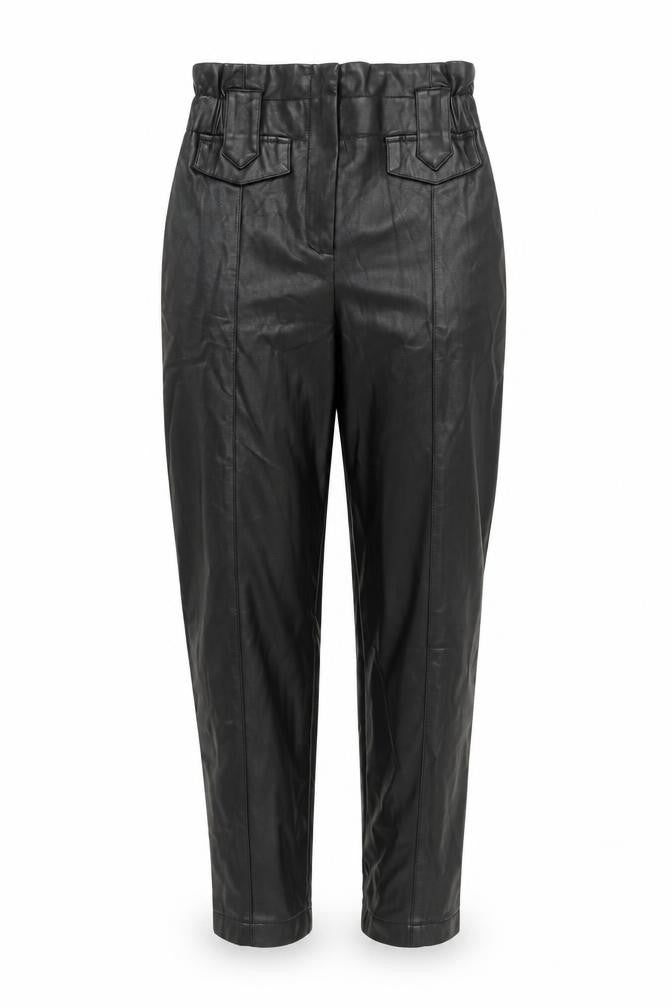 River Island Women's Black High Rise Trousers - Size 8R