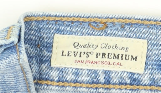 Levi's Women's Blue Straight Size 4 Regular Jeans