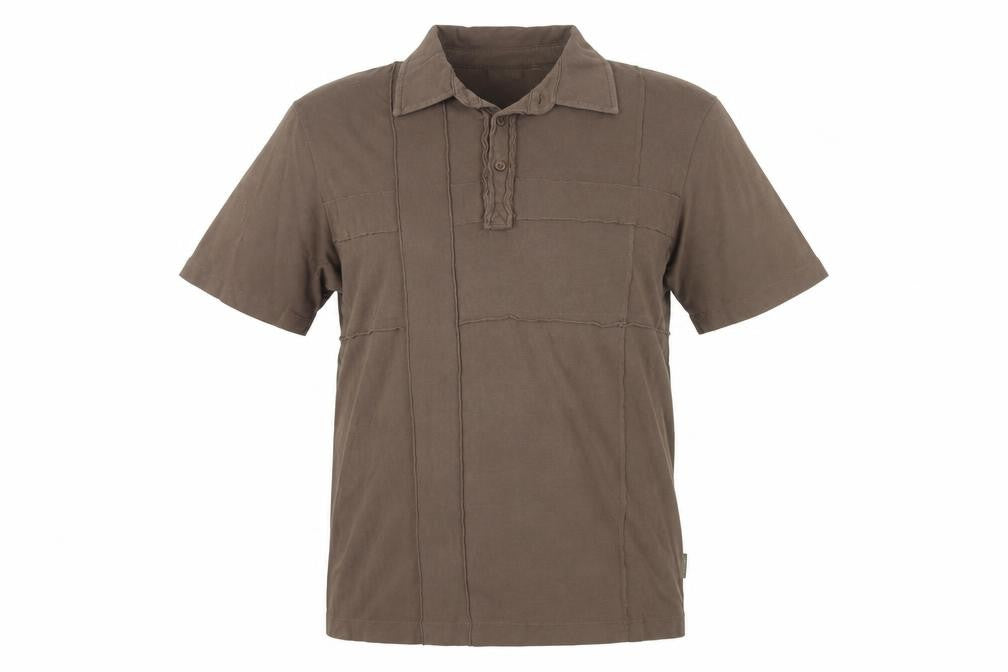 Ted Baker Men’s Brown Polo Shirt Size 5 Short Sleeve