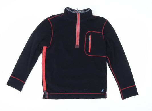 Joules Men's Black Fleece Pullover Sweatshirt S
