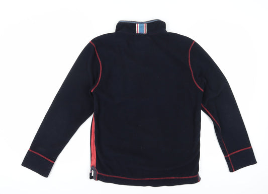 Joules Men's Black Fleece Pullover Sweatshirt S