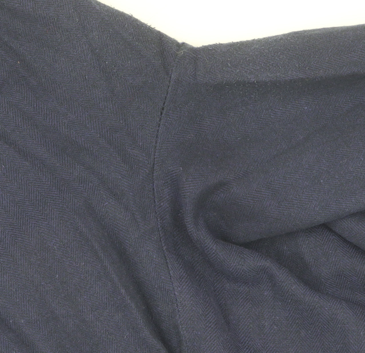 Laura Ashley Women's Blue Straight Trousers, Size 10