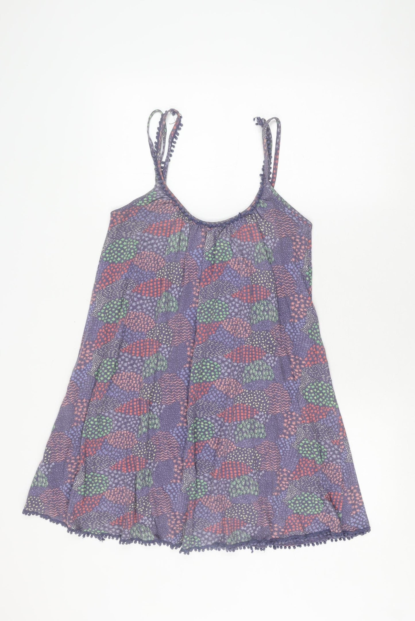 Womens UK Size 8 White Stuff Multicoloured Cotton Tank