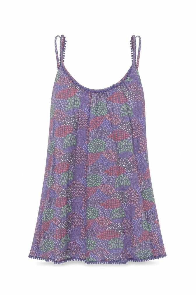 Womens UK Size 8 White Stuff Multicoloured Cotton Tank