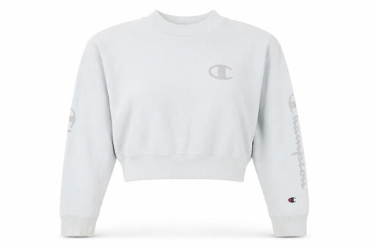 Womens UK XS Regular Champion Blue Pullover Sweatshirt