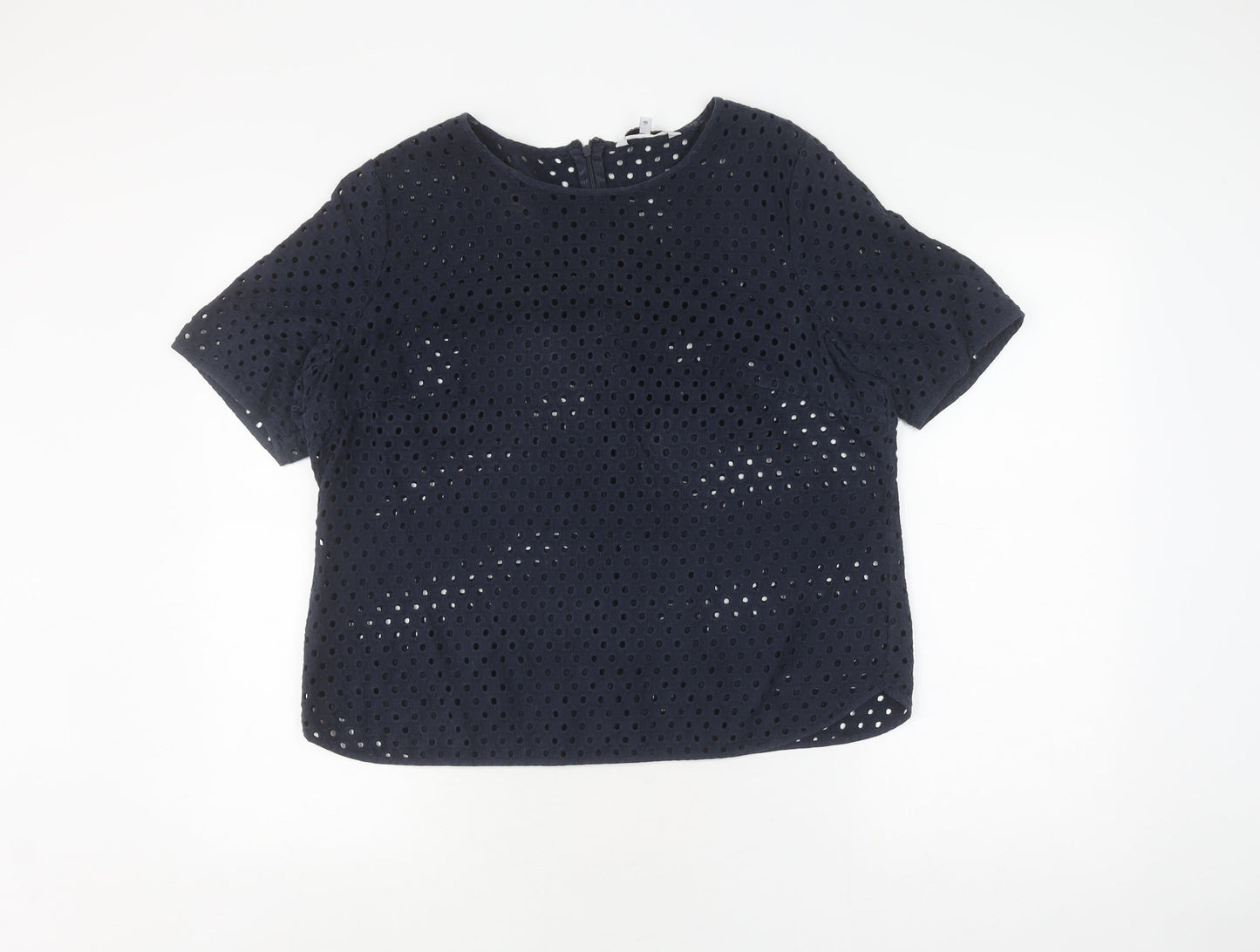 Jasper Conran Women's Black Lace Blouse Size 18