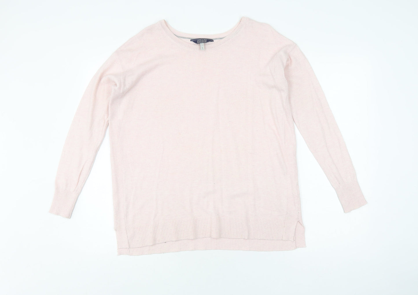 Joules Women's Pink Pullover Jumper Size 8