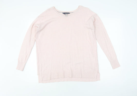 Joules Women's Pink Pullover Jumper Size 8