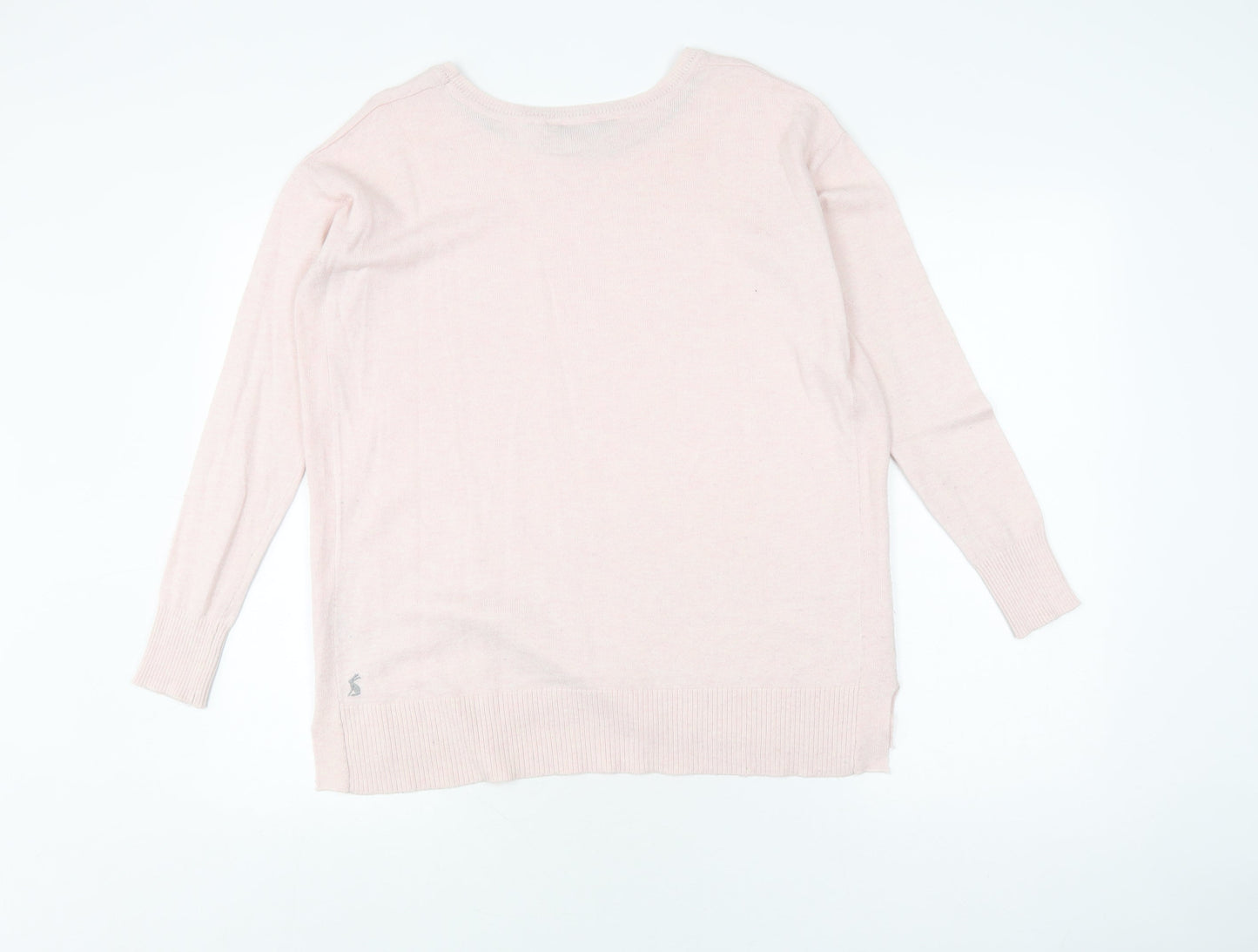 Joules Women's Pink Pullover Jumper Size 8