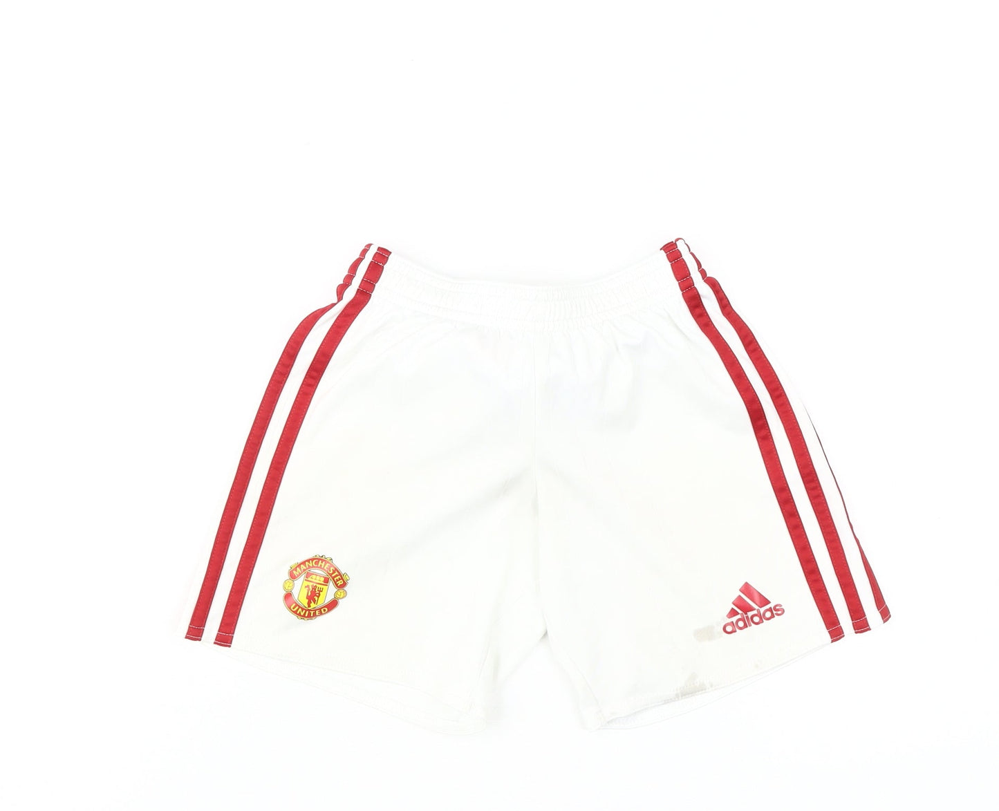 Adidas Boys White Football Shorts Athletic 5-6 Years