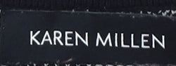 Karen Millen Women's Black A-Line Dress S