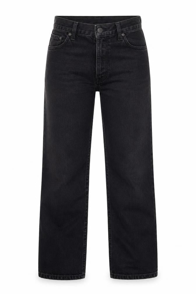 Topshop Women's Black Straight Jeans Size 4 Classic Fit