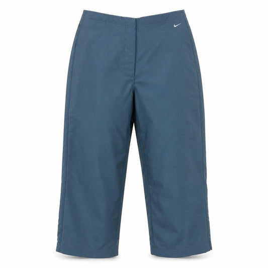 Nike Women's Blue Trousers S Casual Sports Elastic Waist