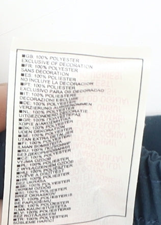 Nike Women's Blue Trousers S Casual Sports Elastic Waist