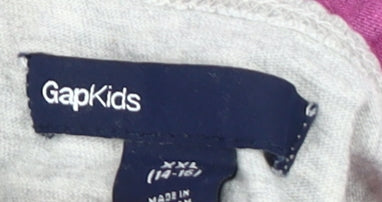Gap Kids Girls Pink Grey Sleeveless Tank Top 13-14 Years