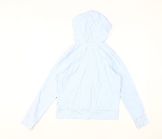 Gap Girls Blue Full Zip Hoodie 2XL Logo Casual