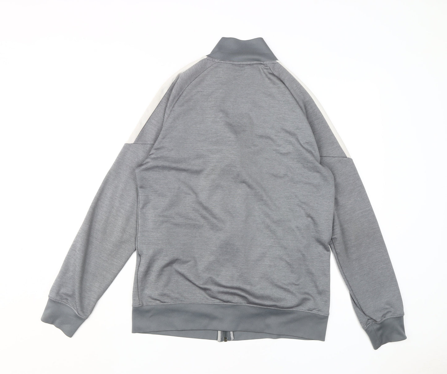 Nike Men's Grey Full Zip Sweatshirt M