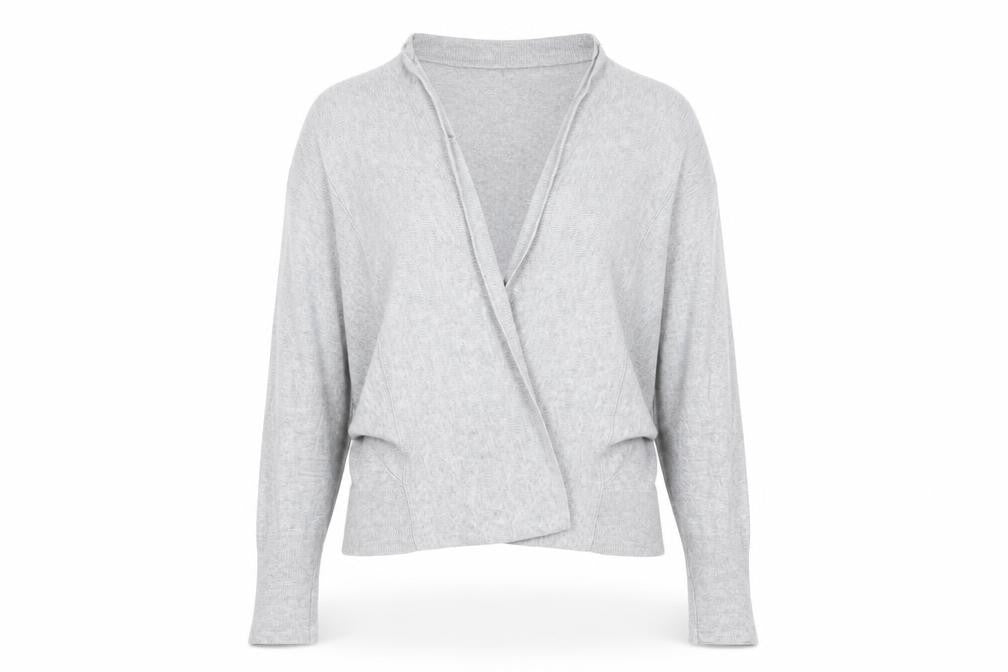 Gap Women's Grey Cardigan M Knit V-Neck