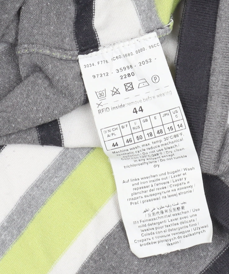 Gerry Weber Women's Multicoloured Striped Jumper 16