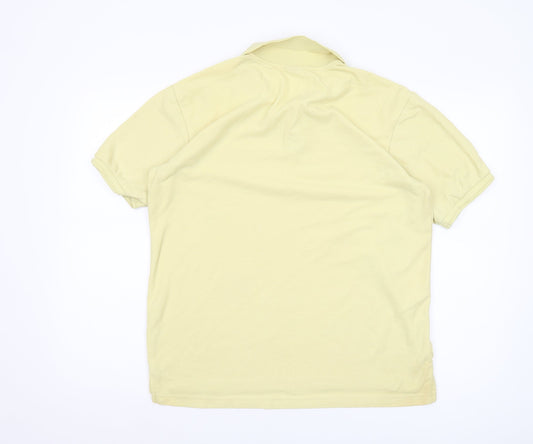 Slazenger Men's Beige Polo Shirt - Size L, Cotton, Casual