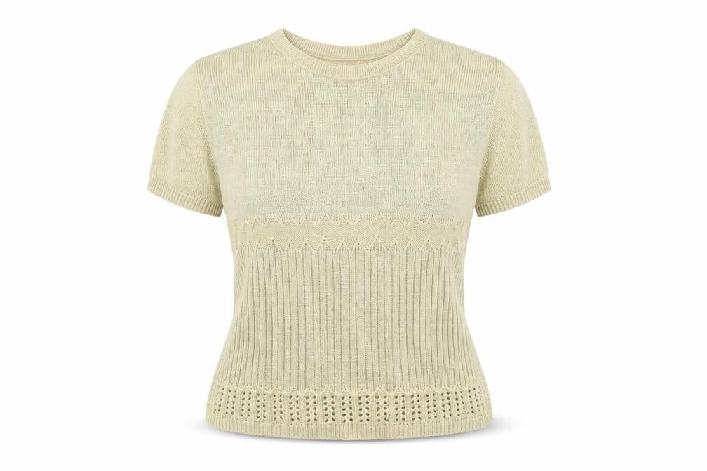 Eastex Women Beige Pullover Jumper M