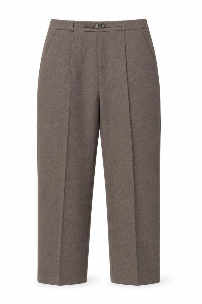 Honor Millburn Women's Brown Cropped Trousers Size 12