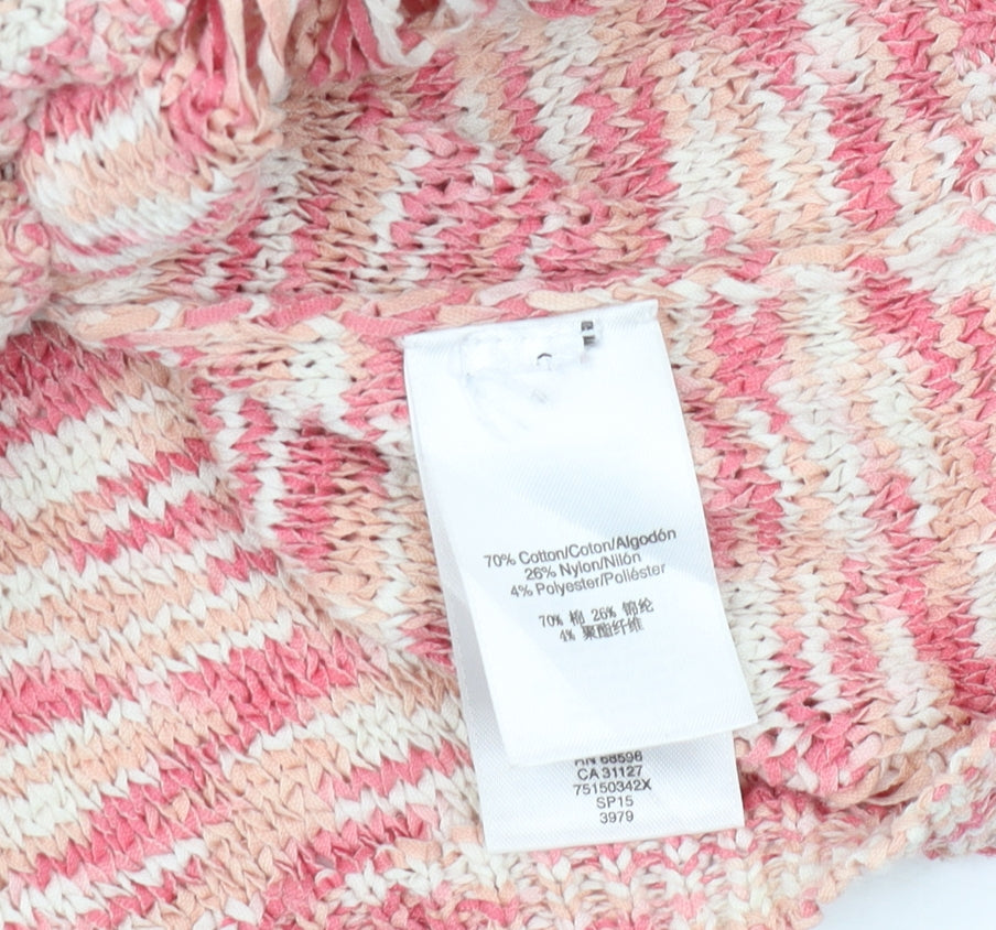 DKNY Women's Multicoloured Pullover Jumper, Size S