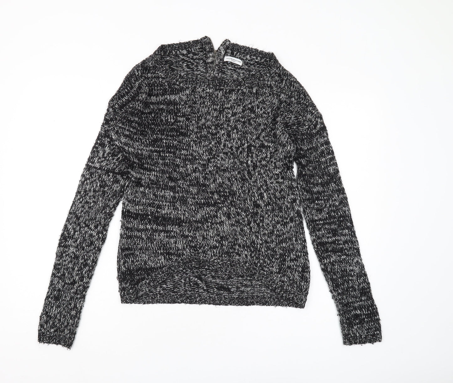 Jacqueline de Yong Women's Black XS Full Zip Jumper