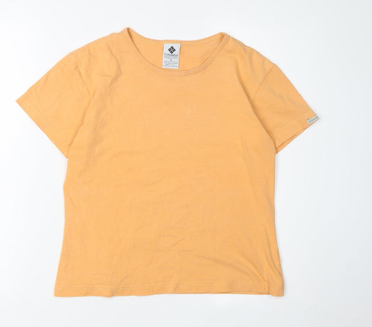 Columbia Women's Orange M Basic T-Shirt