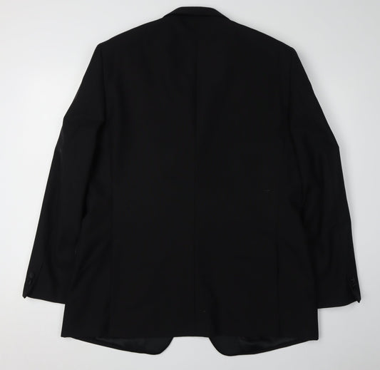Brook Taverner Men's Black Shawl Tuxedo Blazer 42R