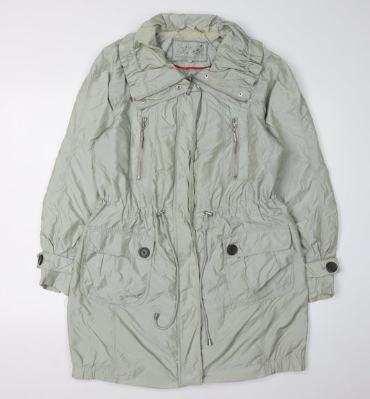 Designers at Debenhams Women's Grey Parka Coat Size 12