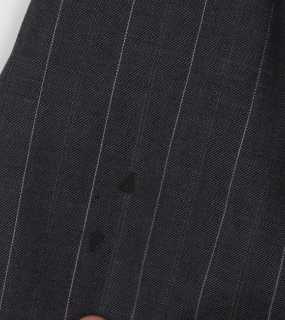 Hugo Boss Men's Black Striped Blazer 38 Regular