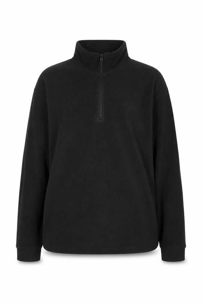 Unisex Adults UK L Regular Trespass Black Pullover Sweatshirt