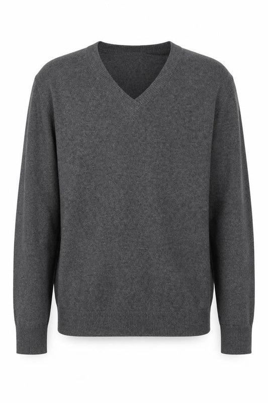 DKNY Men's Grey XL Pullover V-Neck Jumper