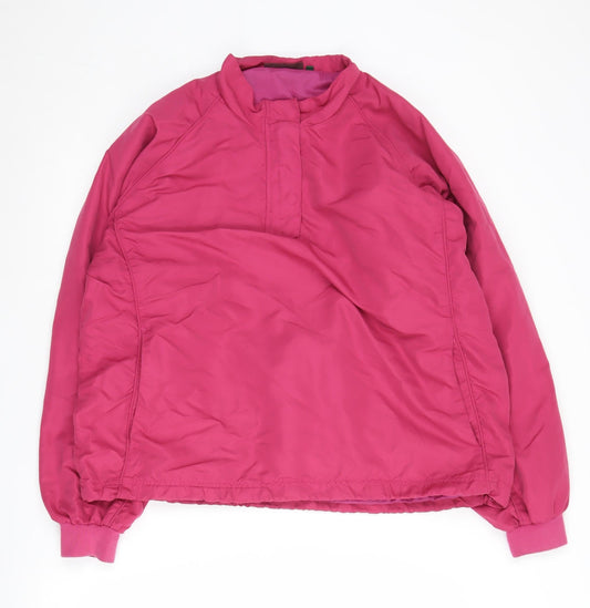 Glenmuir Women's Pink Basic Jacket, L, Casual