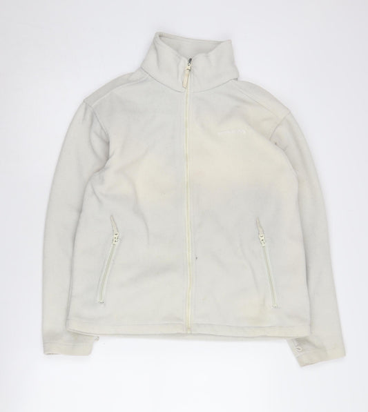 Trespass Women’s Ivory Fleece Jacket Size 12