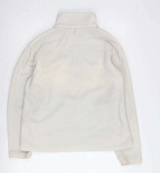 Trespass Women’s Ivory Fleece Jacket Size 12