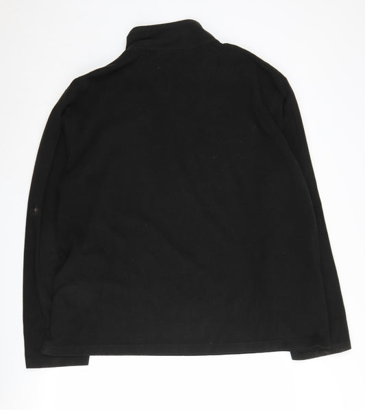 Regatta Men's Black Pullover Fleece Sweatshirt 2XL