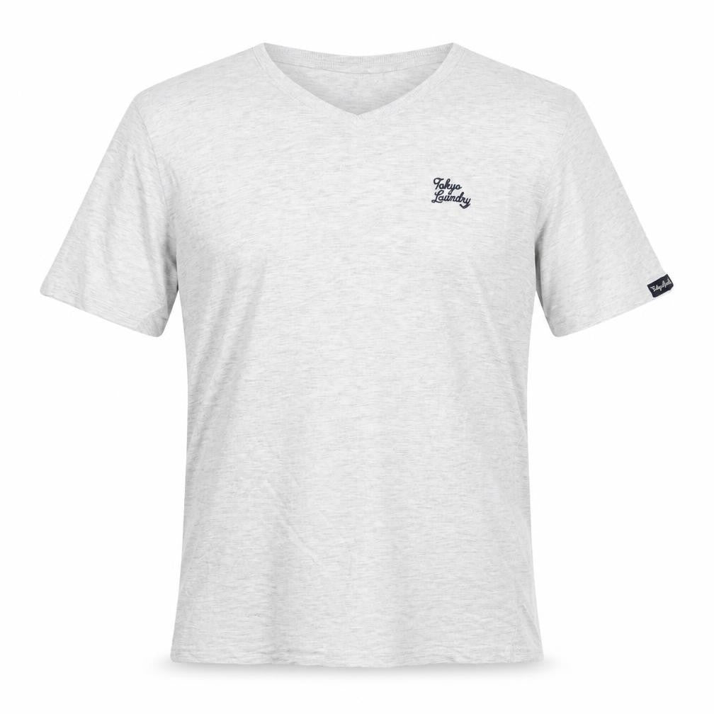 Mens UK Size M Tokyo Laundry Grey  Cotton Blend T-Shirt