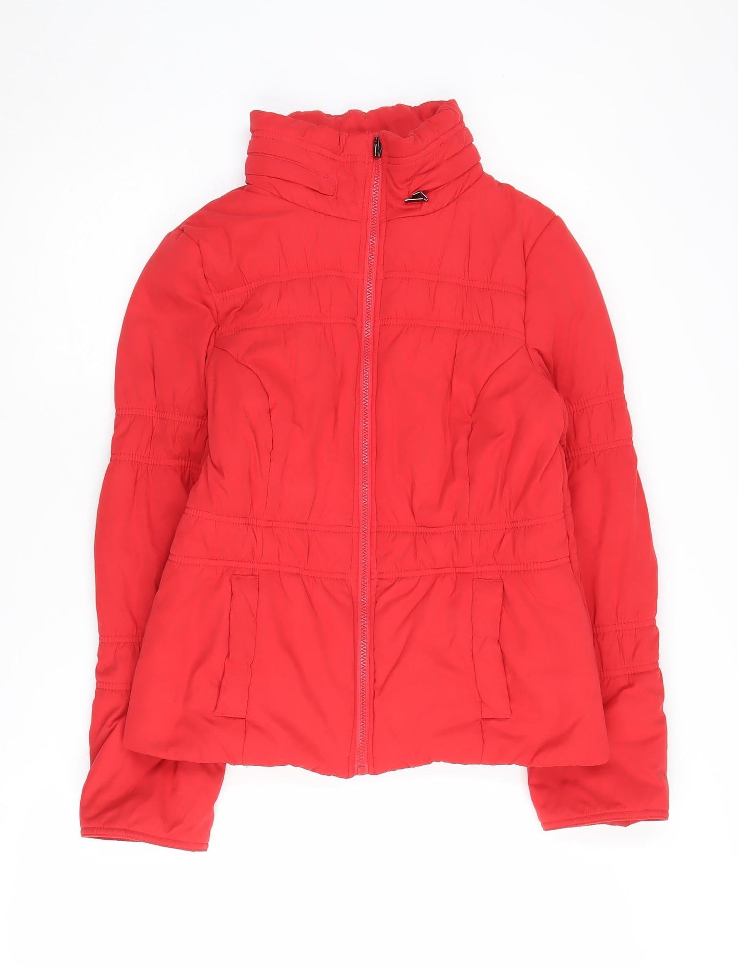 Marks and Spencer Women's Red Puffer Jacket Size S