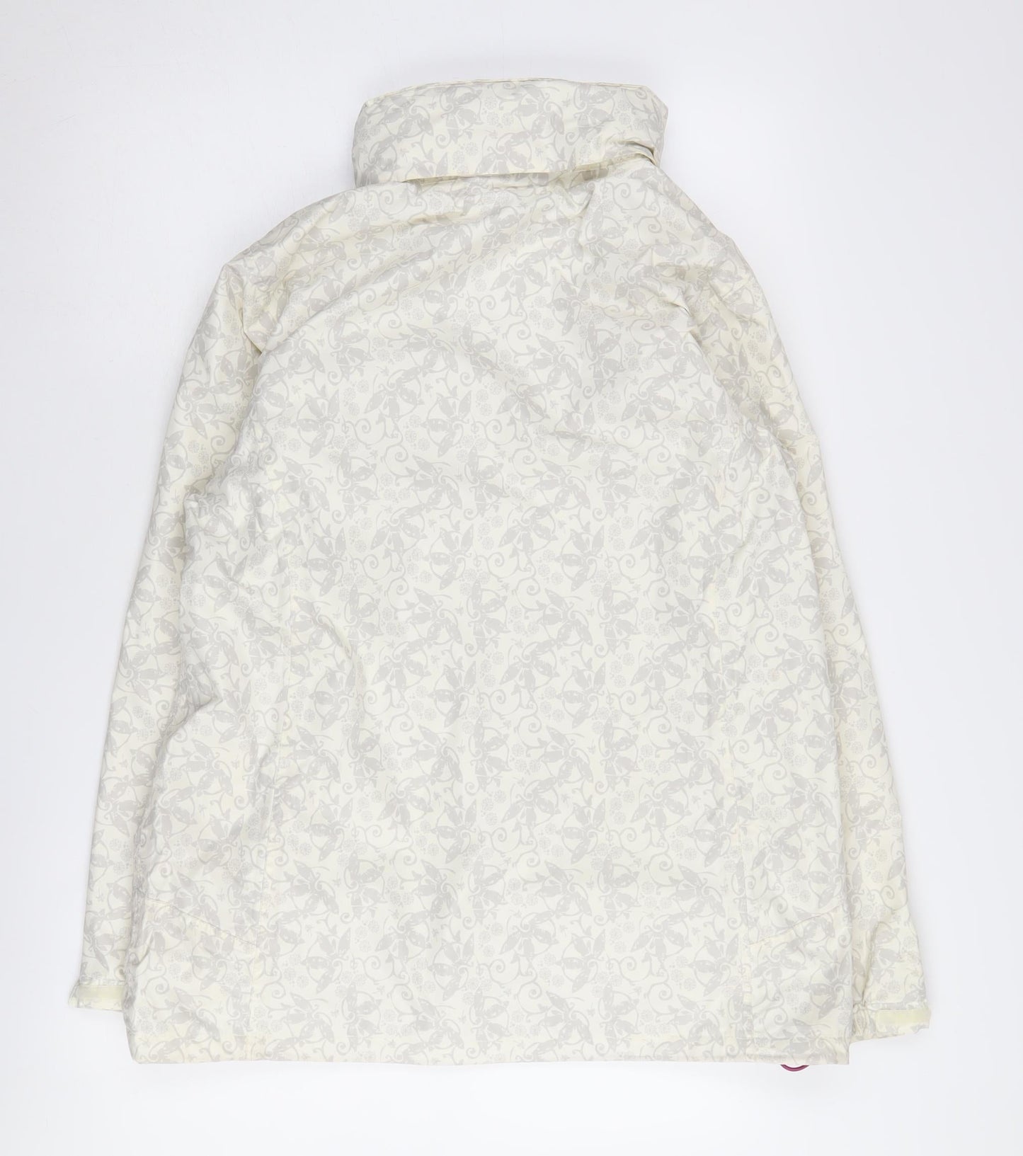 Regatta Women's Ivory Floral Rain Jacket Size 14